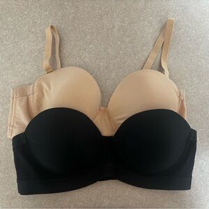 (2) MVP Multiway Strapless Bra